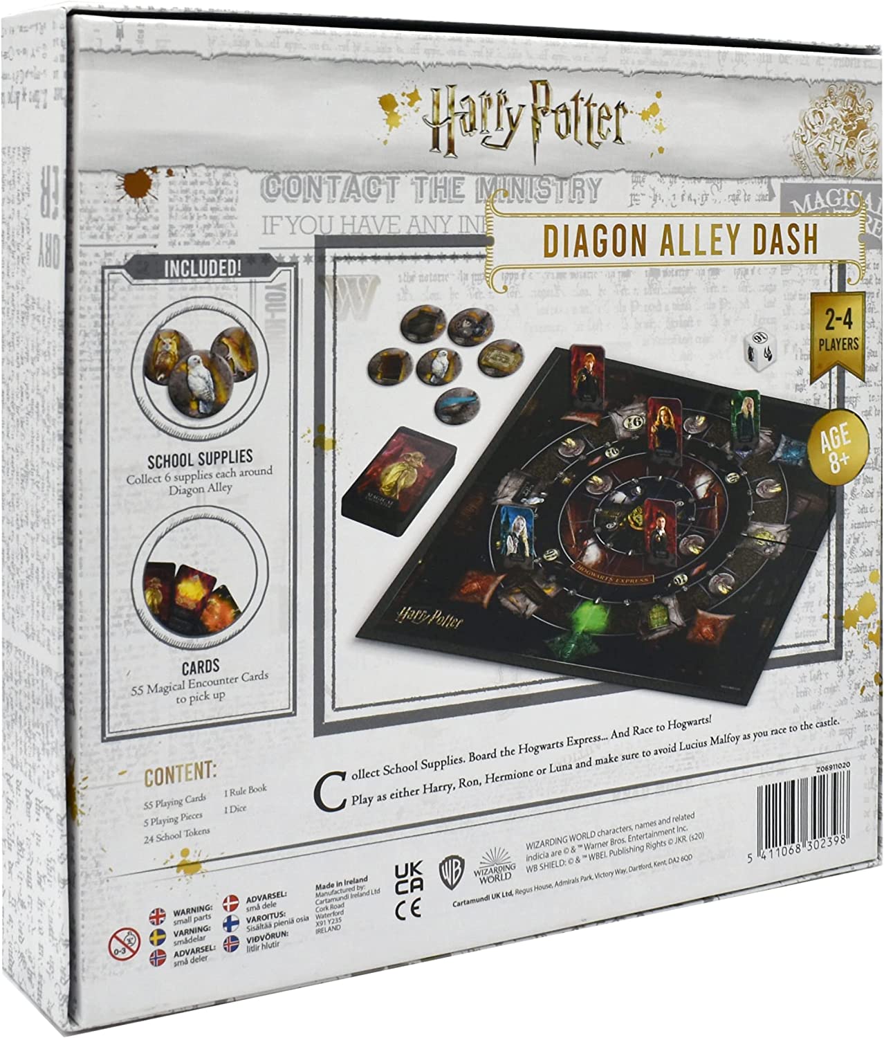 Harry Potter Diagon Alley Dash Board Game