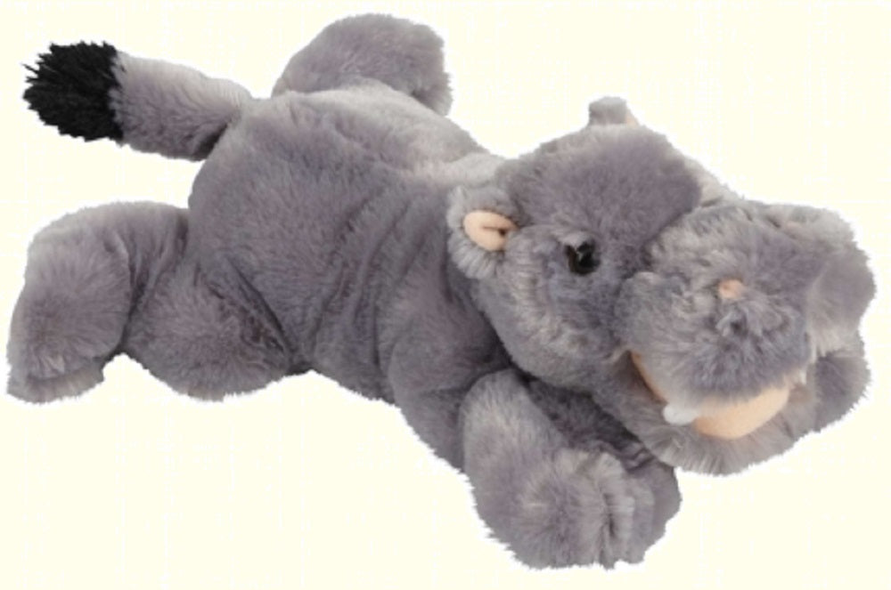 Ravensden Soft Plush Hippo Laying 25cm