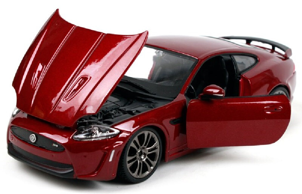 Bburago Die Cast Metal Jaguar XKR-S 1:24 Model Car in Red