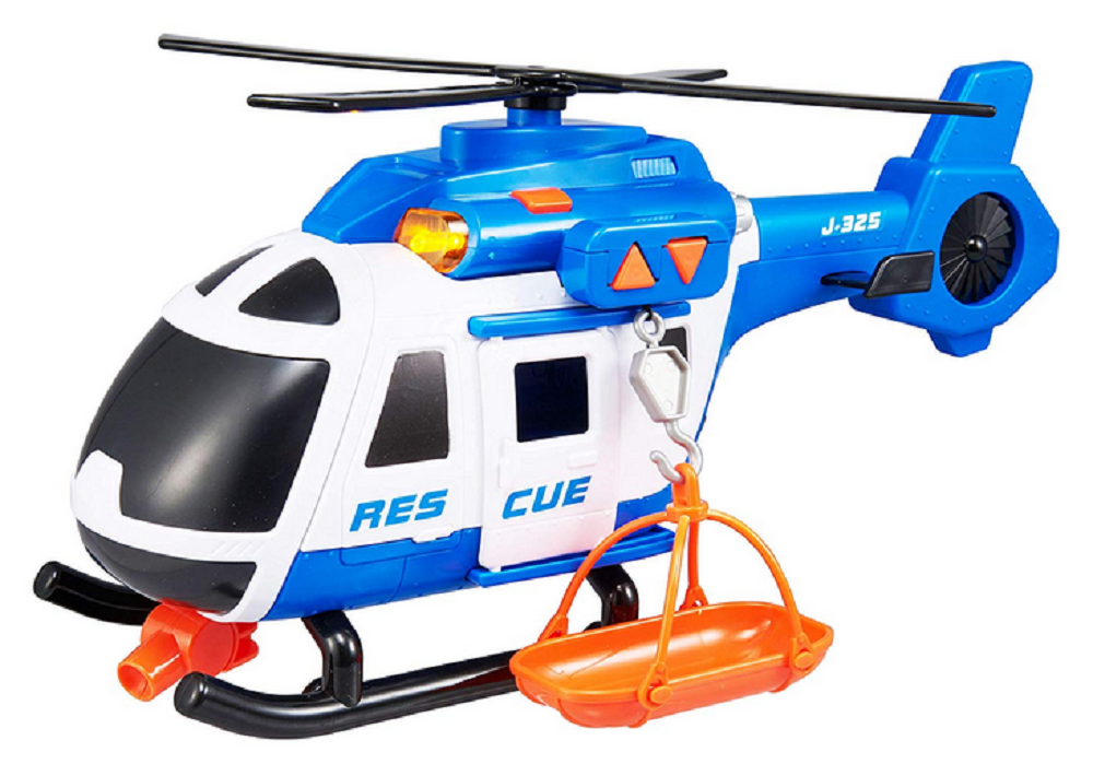 HTI Teamsterz Light and Sound Large Rescue Helecopter