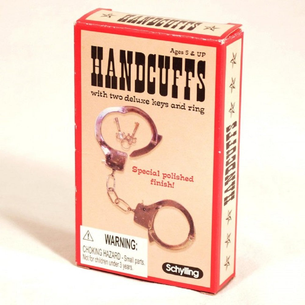 Handcuffs With 2x Deluxe Keys and Ring