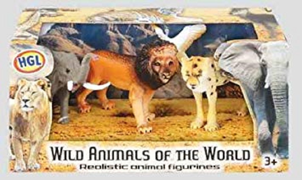 Wild Animals of the World Realisitc Figurines