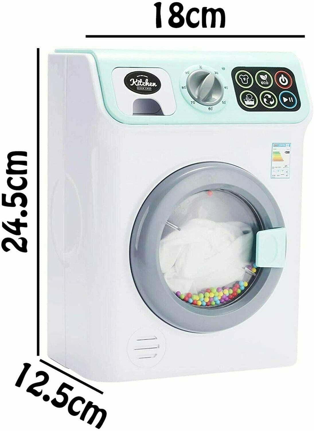 Infunbebe Play and Learn Kitchen My First Washing Machine