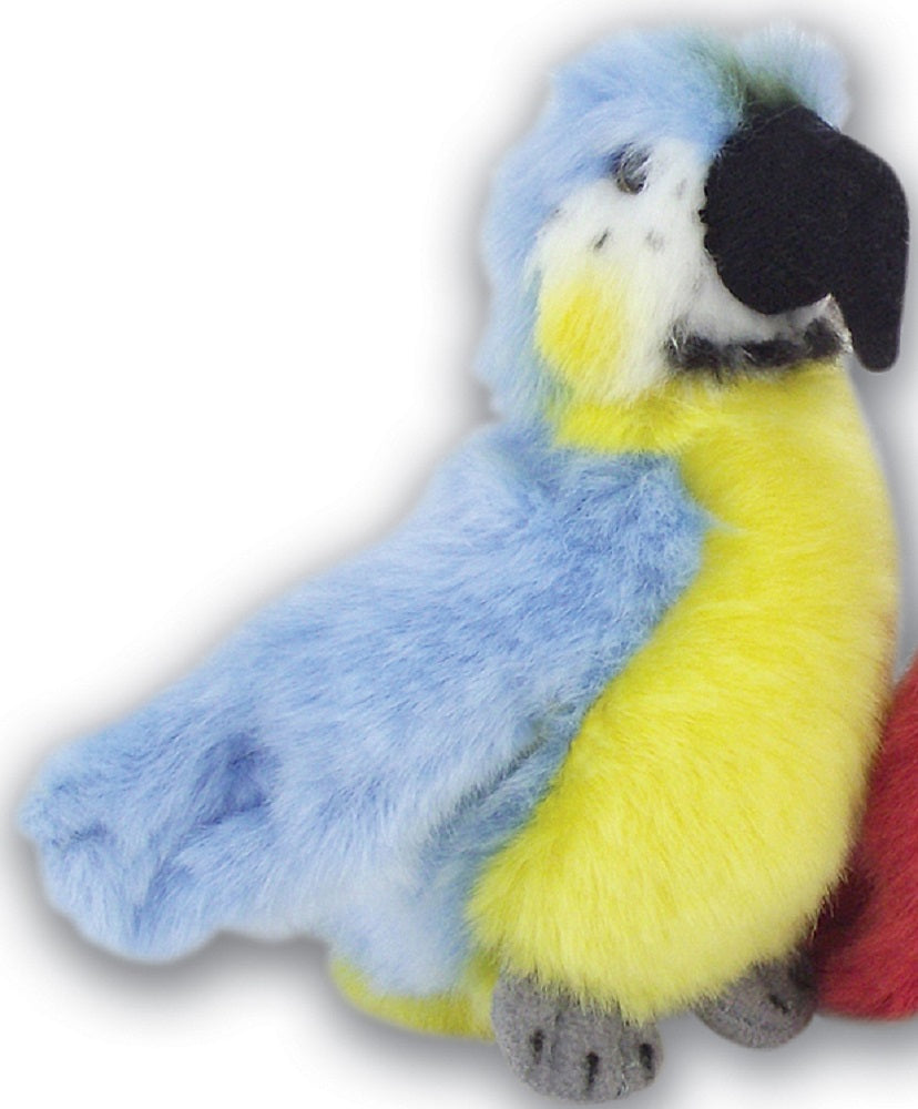 Ark Toys Soft Toy Macaw Parrot With Beans