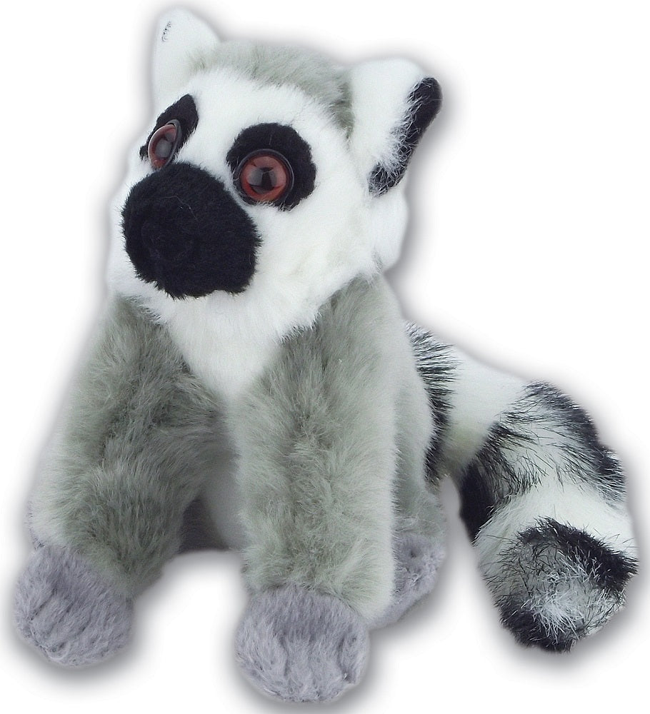Ark Toys Soft Toy Ring Tailed Lemur With Beans