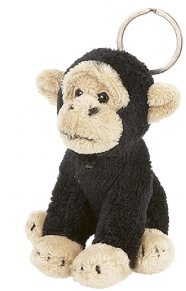 Ravensden Soft Toy Chimpanzee Keyring 10cm