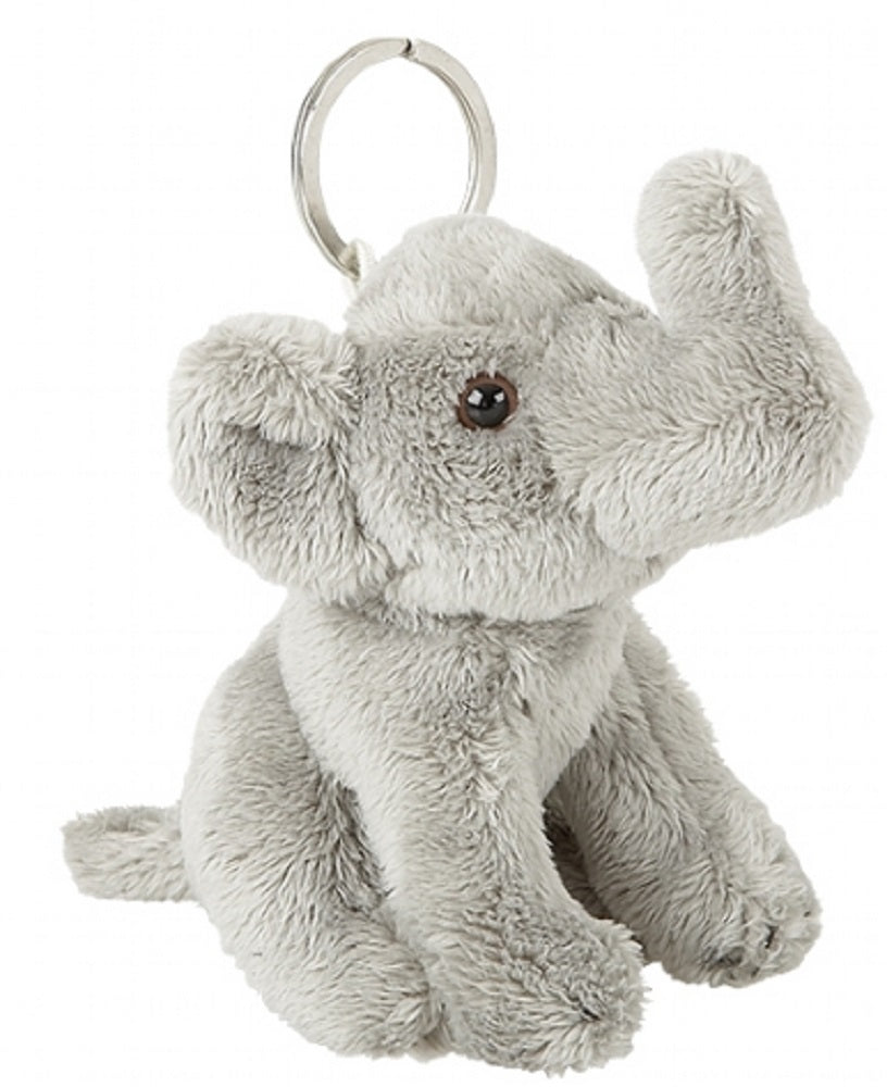 Ravensden Soft Toy Elephant Keyring 10cm