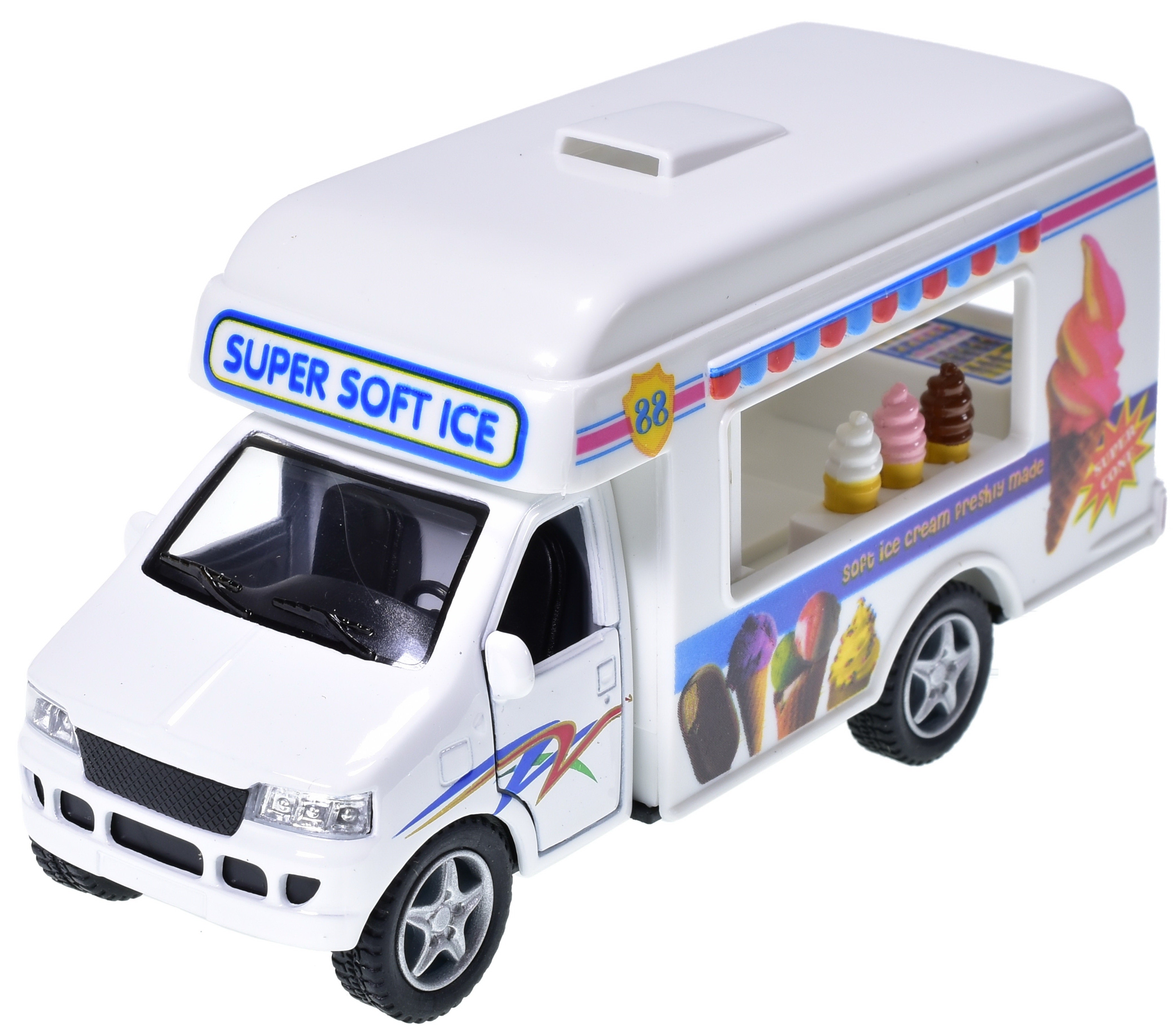 Kandytoys Ice Cream Van Toy 13cm