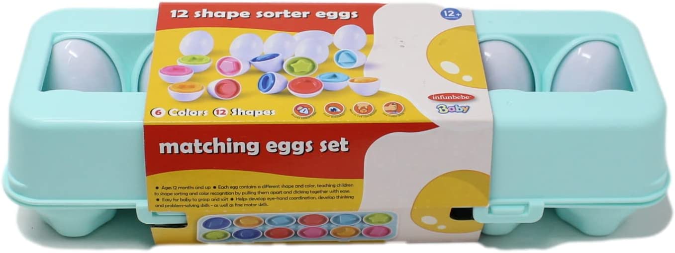 Infunbebe Matching Egg Set Toy