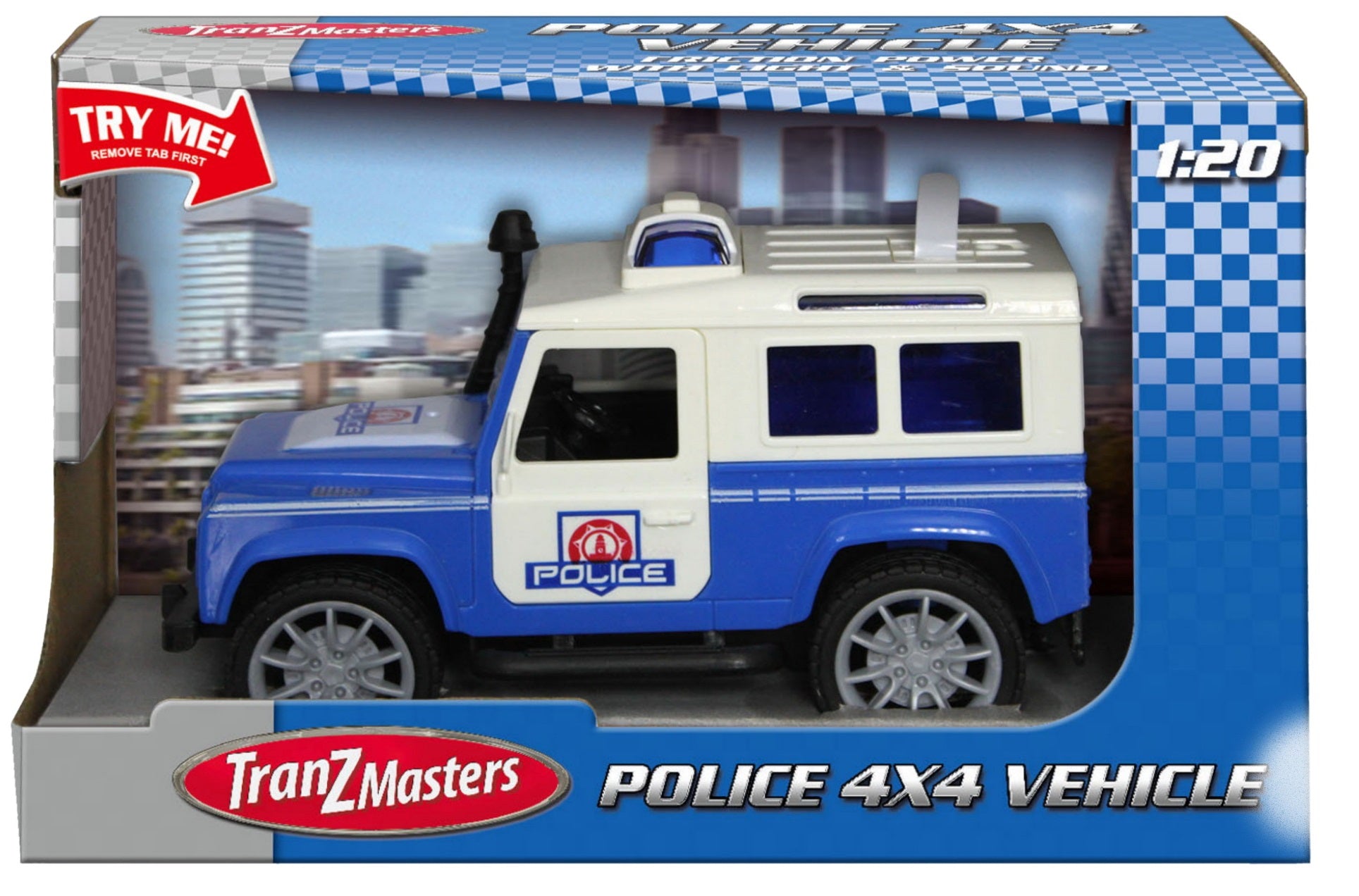Kandytoys Tranzmasters Police 4x4 Vehicle