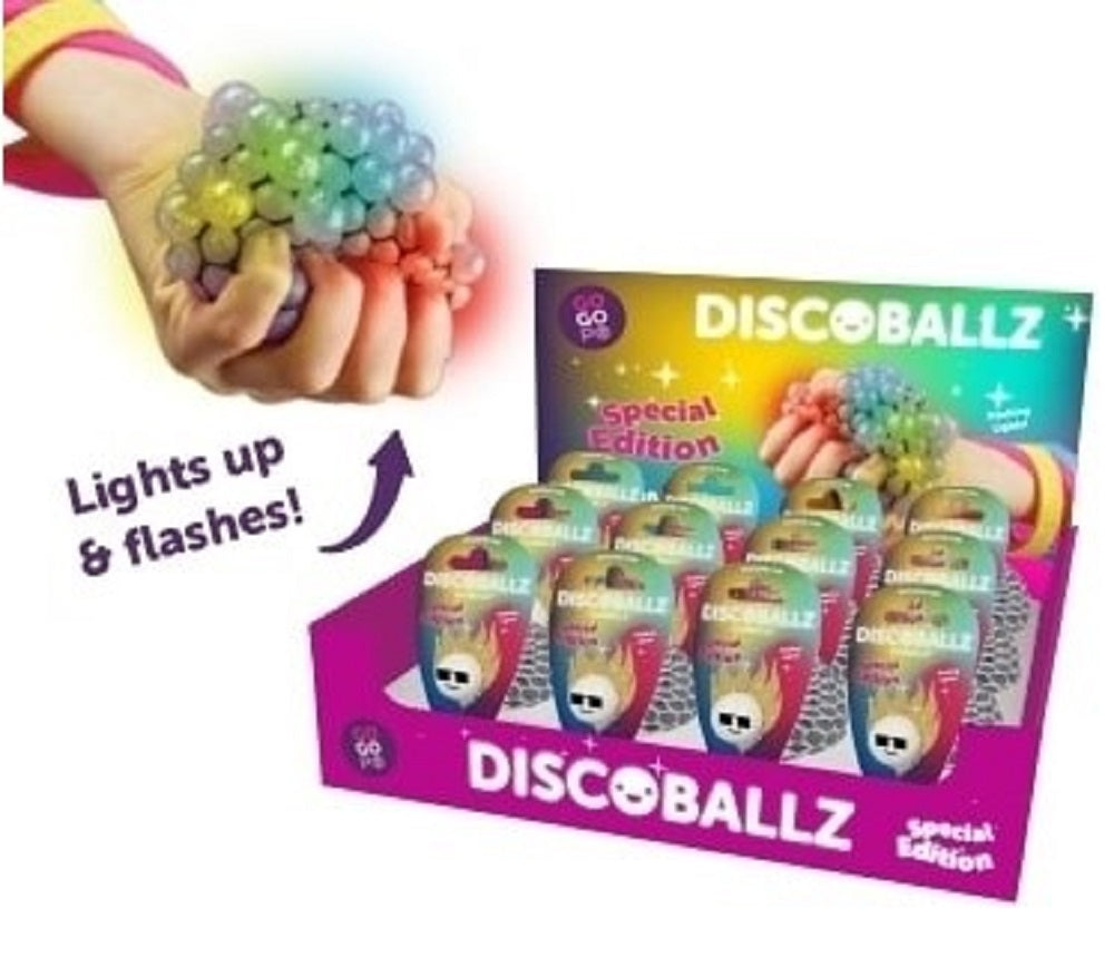GOGOPO Light Up Mesh Ball With Band & Clip