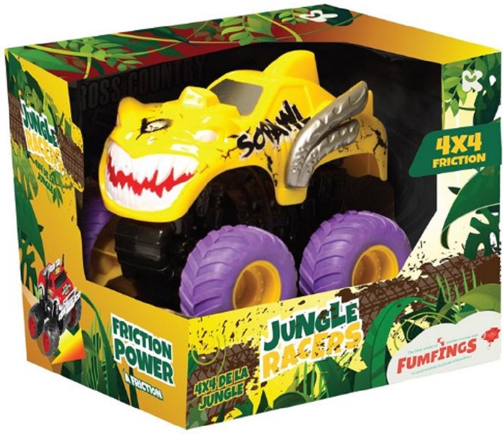 Jungle Racers Friction Powered Toy 4x4