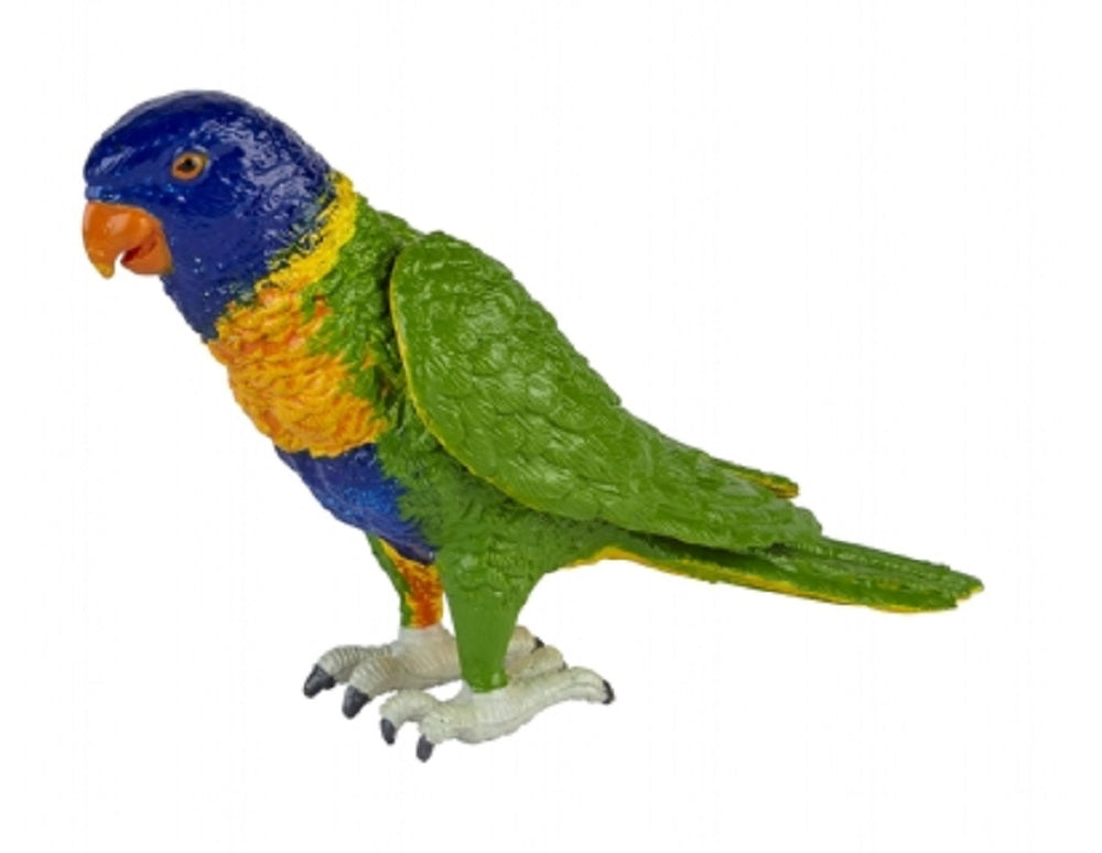 Ravensden Rainbow Lorikeet Parrot Figure - 15cm