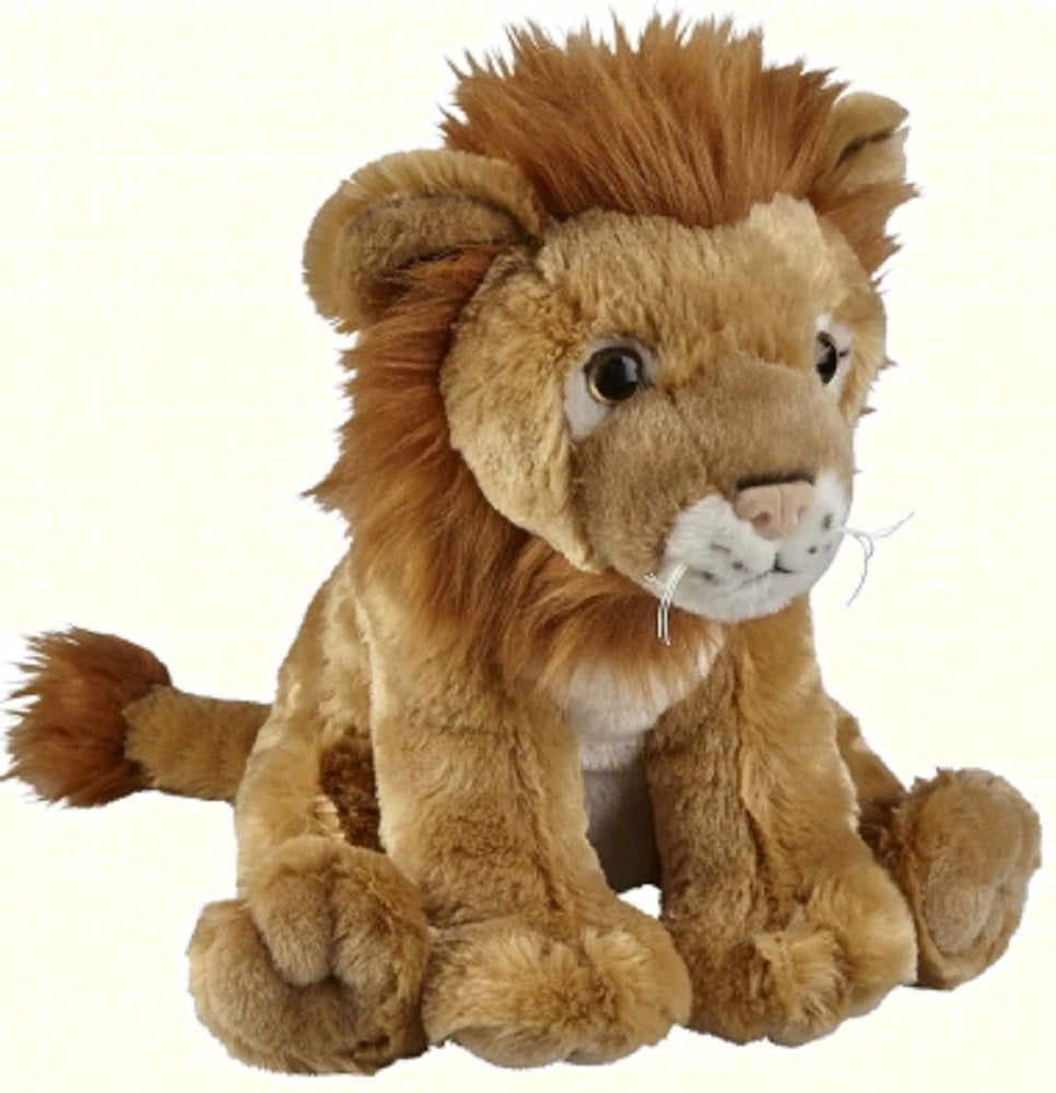 Ravensden Plush Lion Sitting 25cm