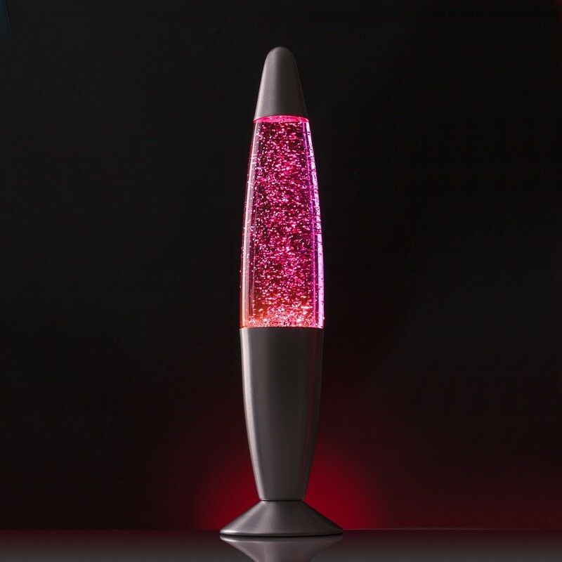 Lumo Motion Glitter Lamp Pink