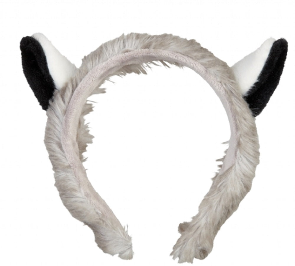 Ravensden Plush Lemur Headband With Ears