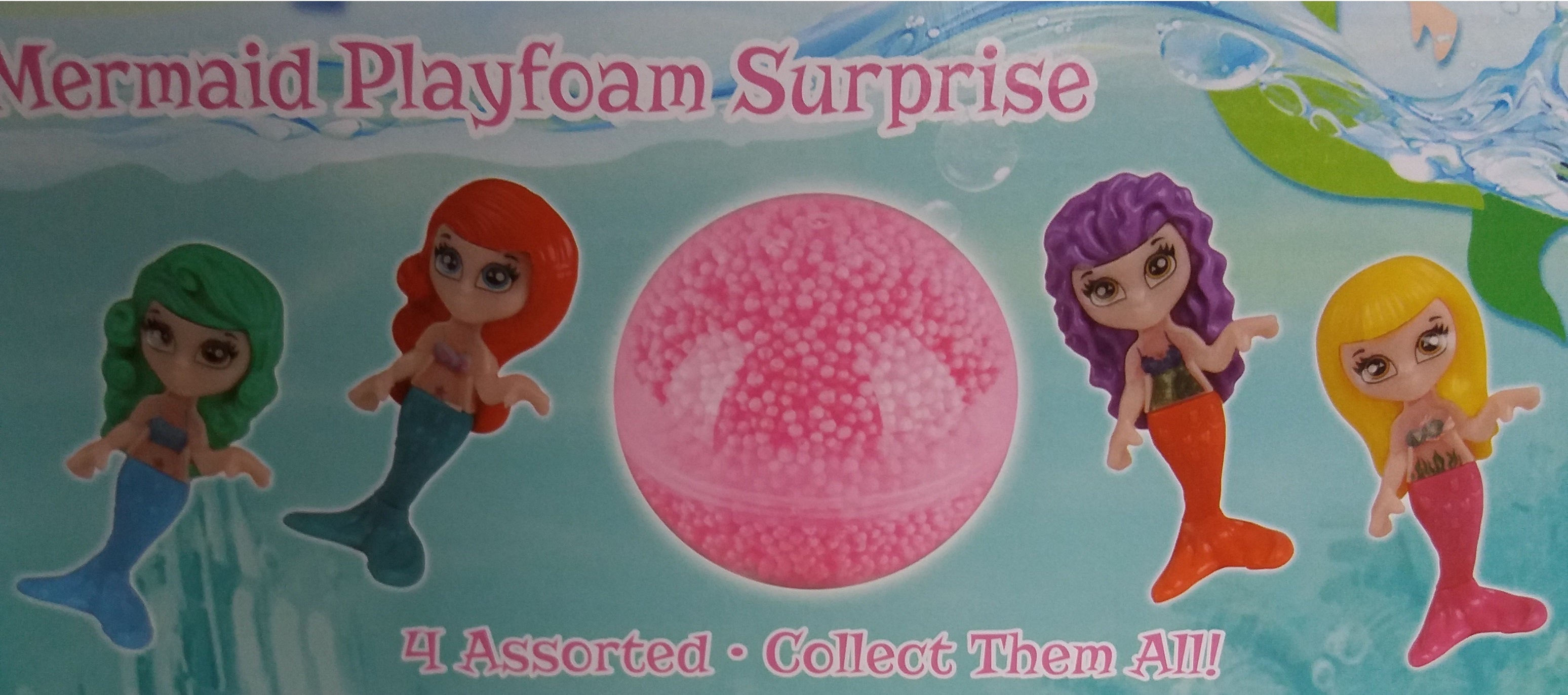 Mermaid Suprise Play Foam Ball