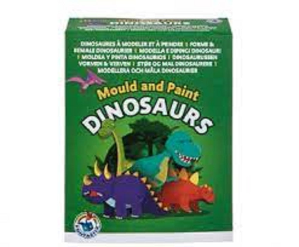 Mould And Paint Dinosaurs