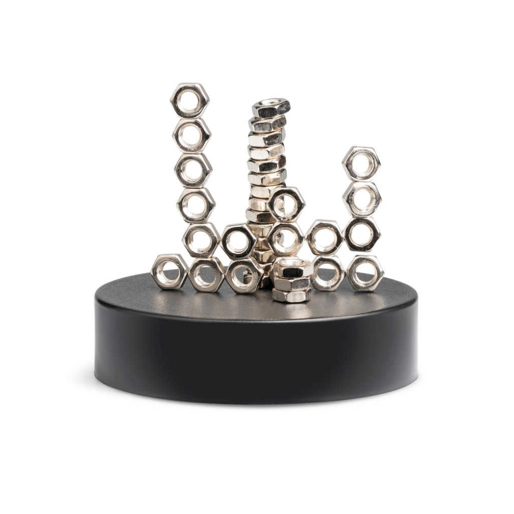 Magnetic Sculpture Bolts Straight Structure