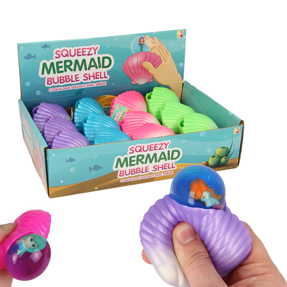 Squeezy Mermaid Bubble Shell