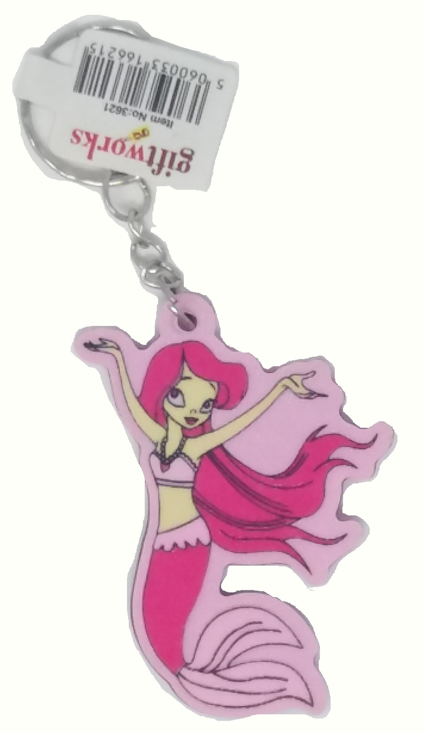 Sparkly Mermaid Keyring