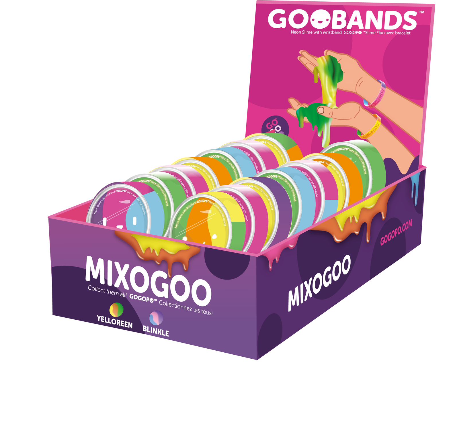 Goobands Mixagoo Slime With Wristbands