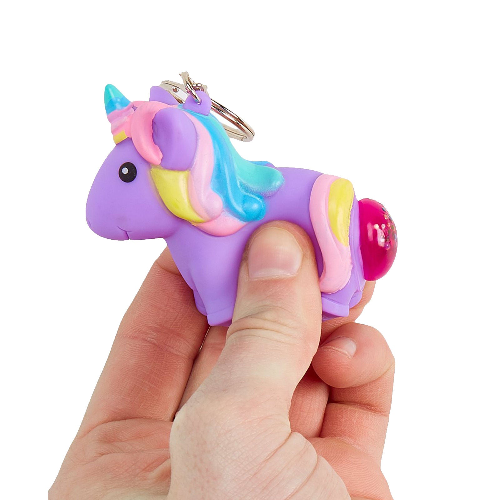 Poo Poo Unicorn Keychain