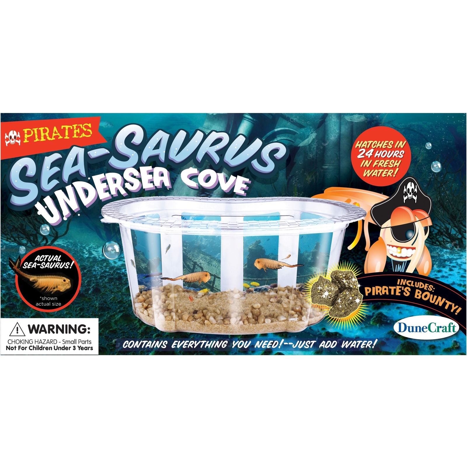 Pirate Sea-Saurus Undersea Cove