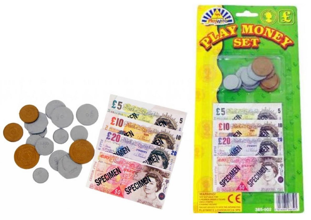 Play Money Notes & Coins
