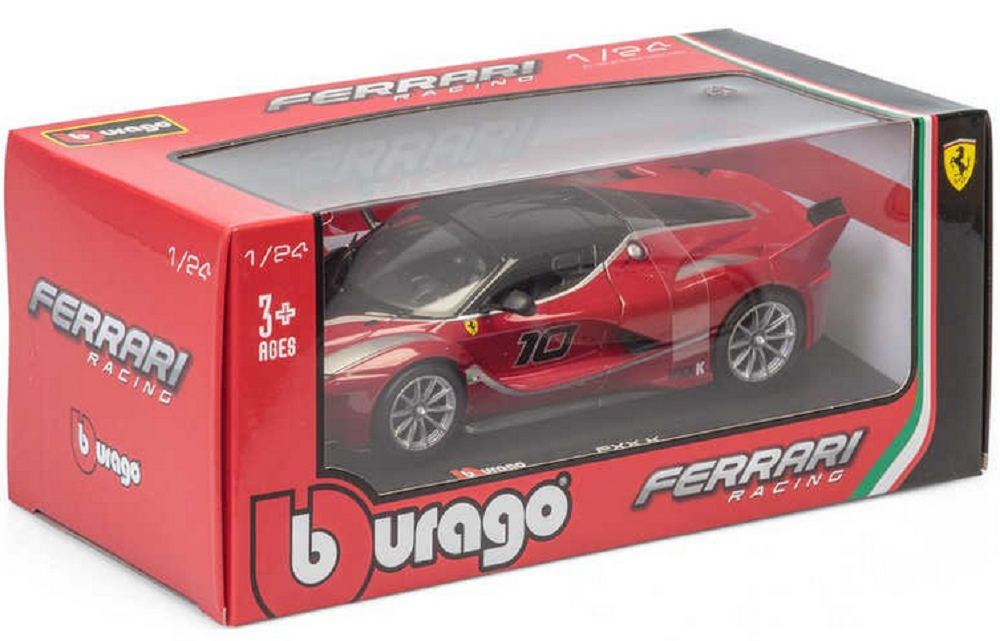 BURAGO 1:24 Scale Farrari Racer FXX K Highly Detailed Die Cast Model