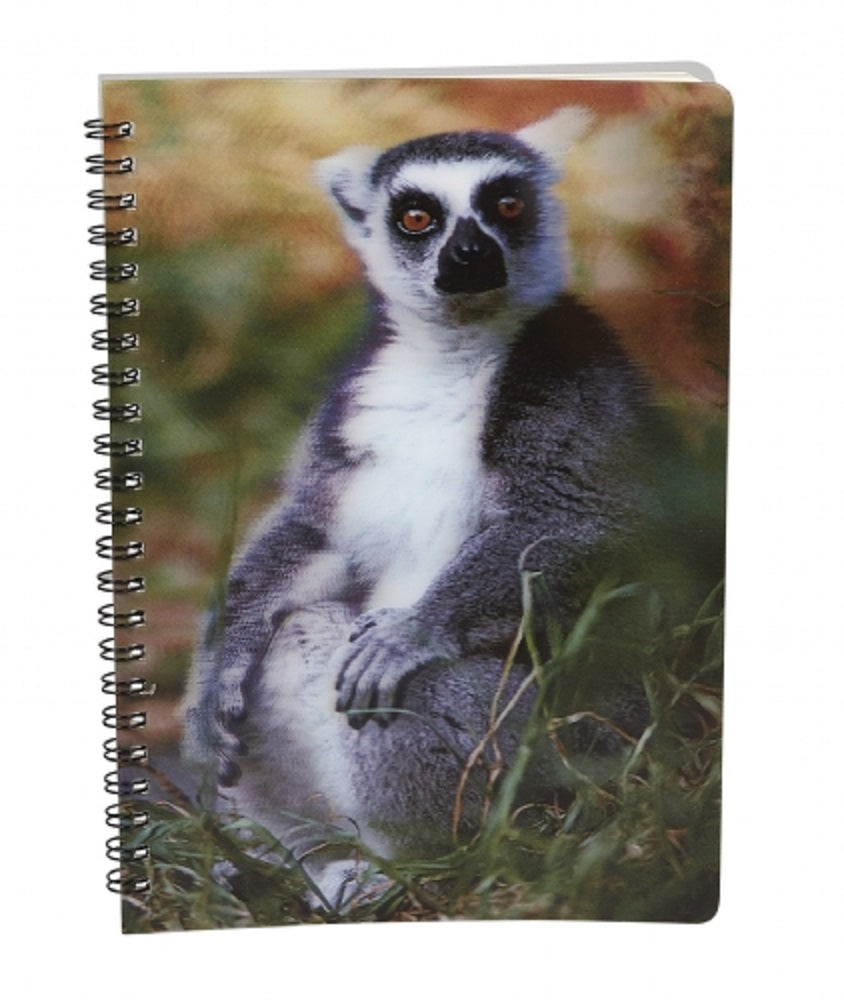 Ravensden 3D Lemur Notebook 21cm