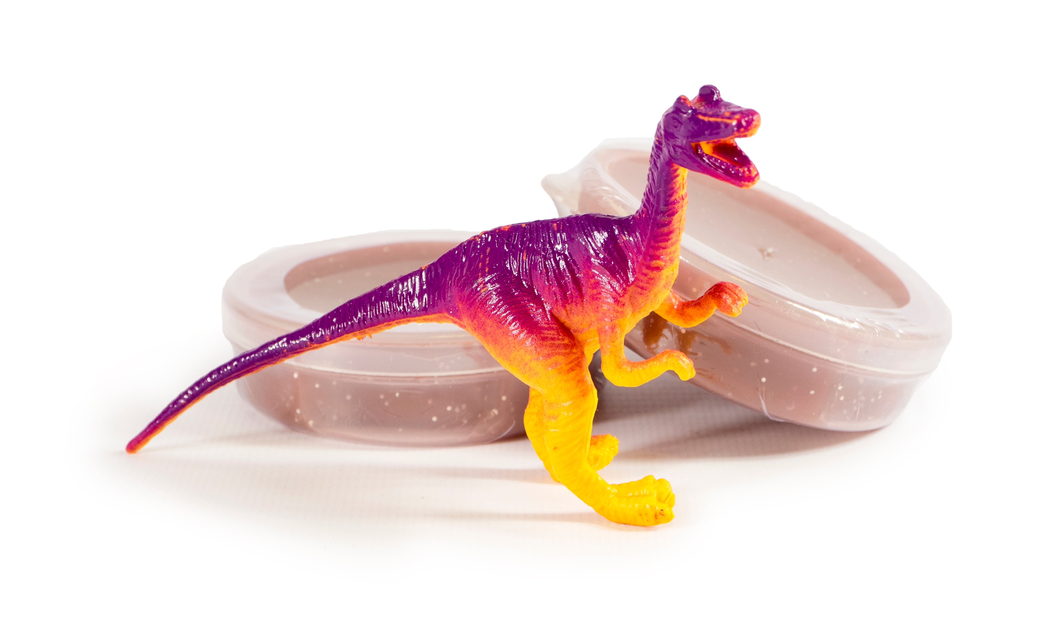 Dinosaur T-Rex Figure & 2X Poo Tubs