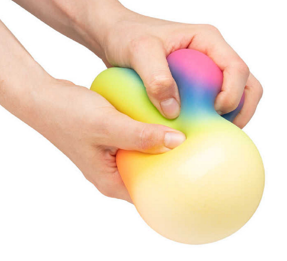 Tobar Super Rainbow Squish ball 10cm