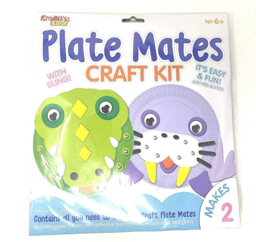 KandyToys Plate Mates Craft Kit