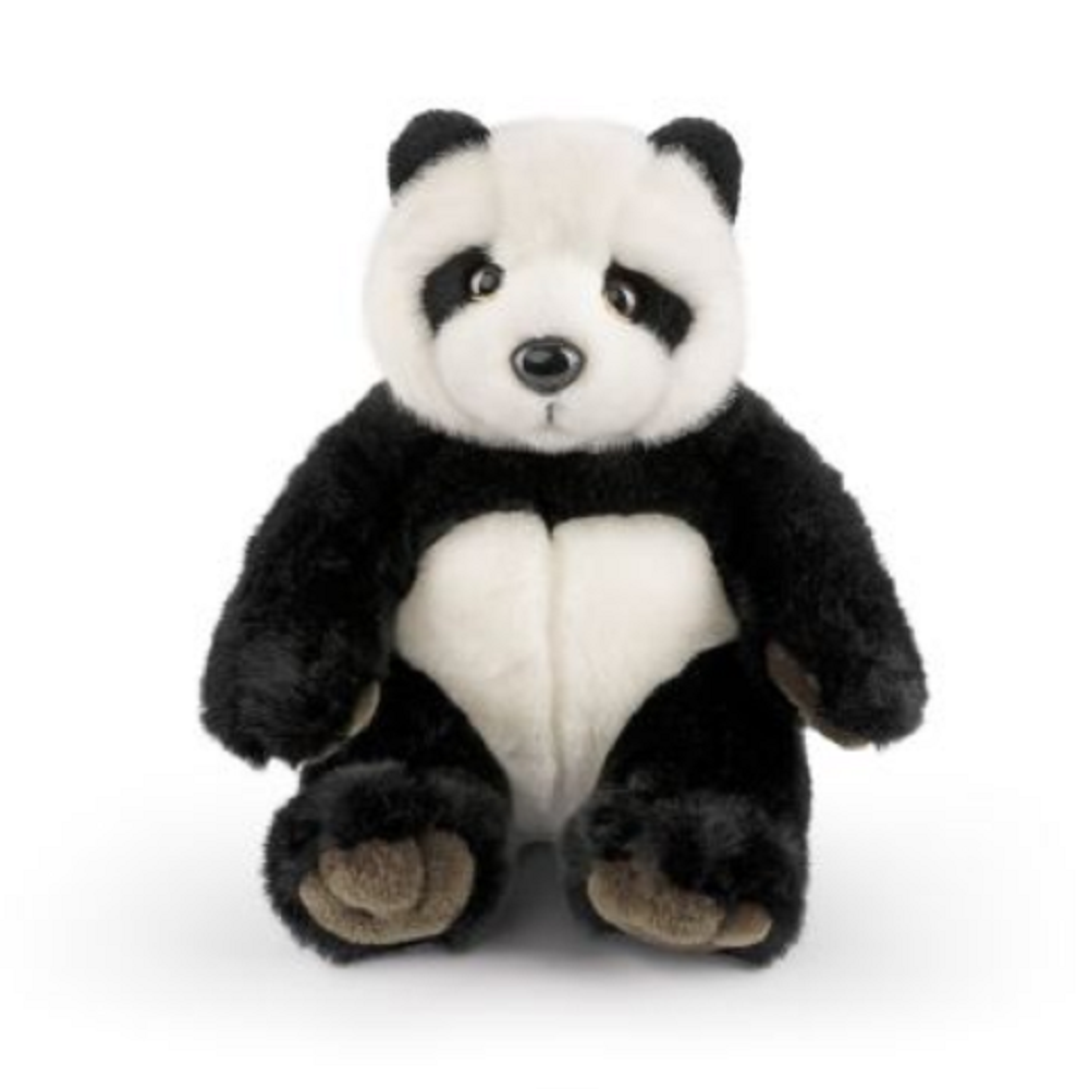 Living Nature Sitting Panda With Sound 25cm