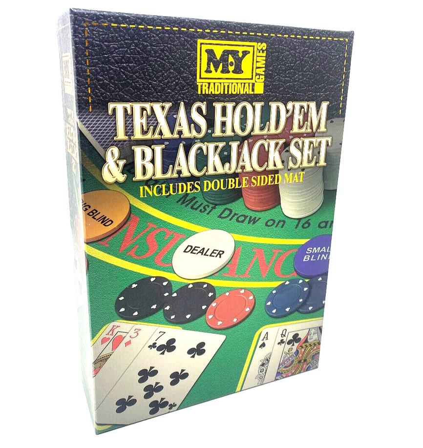 M.Y Texas Hold Em & Blackjack Set