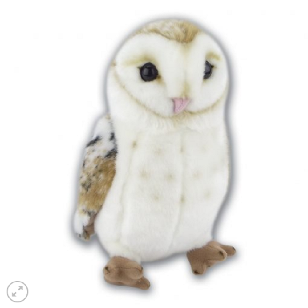 Ark Toys Small Barn Owl Plush 22cm