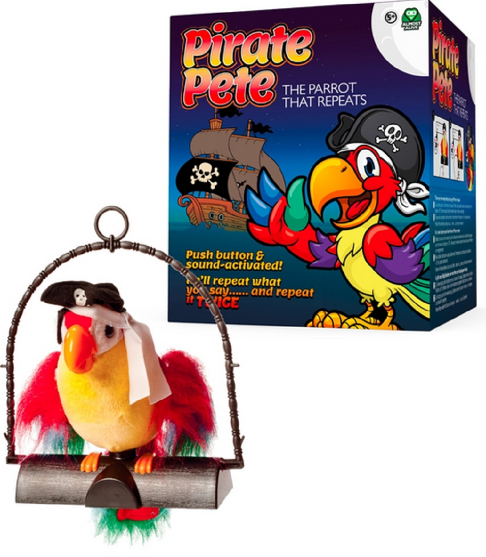 Pirate Pete The Repeating Parrot