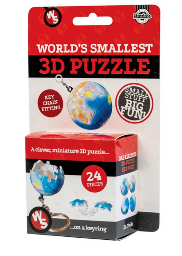 Worlds Smallest 3D Puzzle