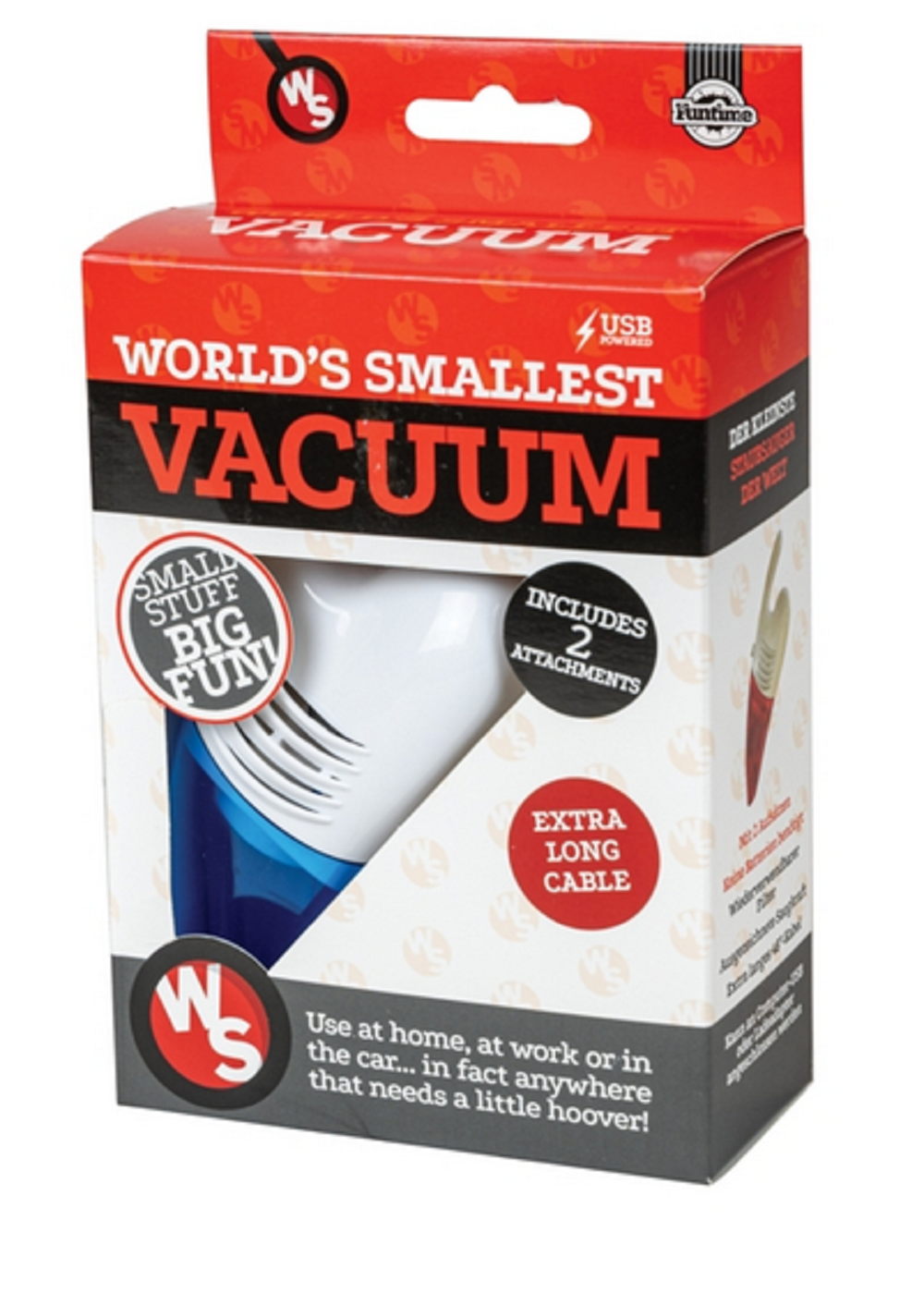 Worlds Smallest Vacuum 15cm