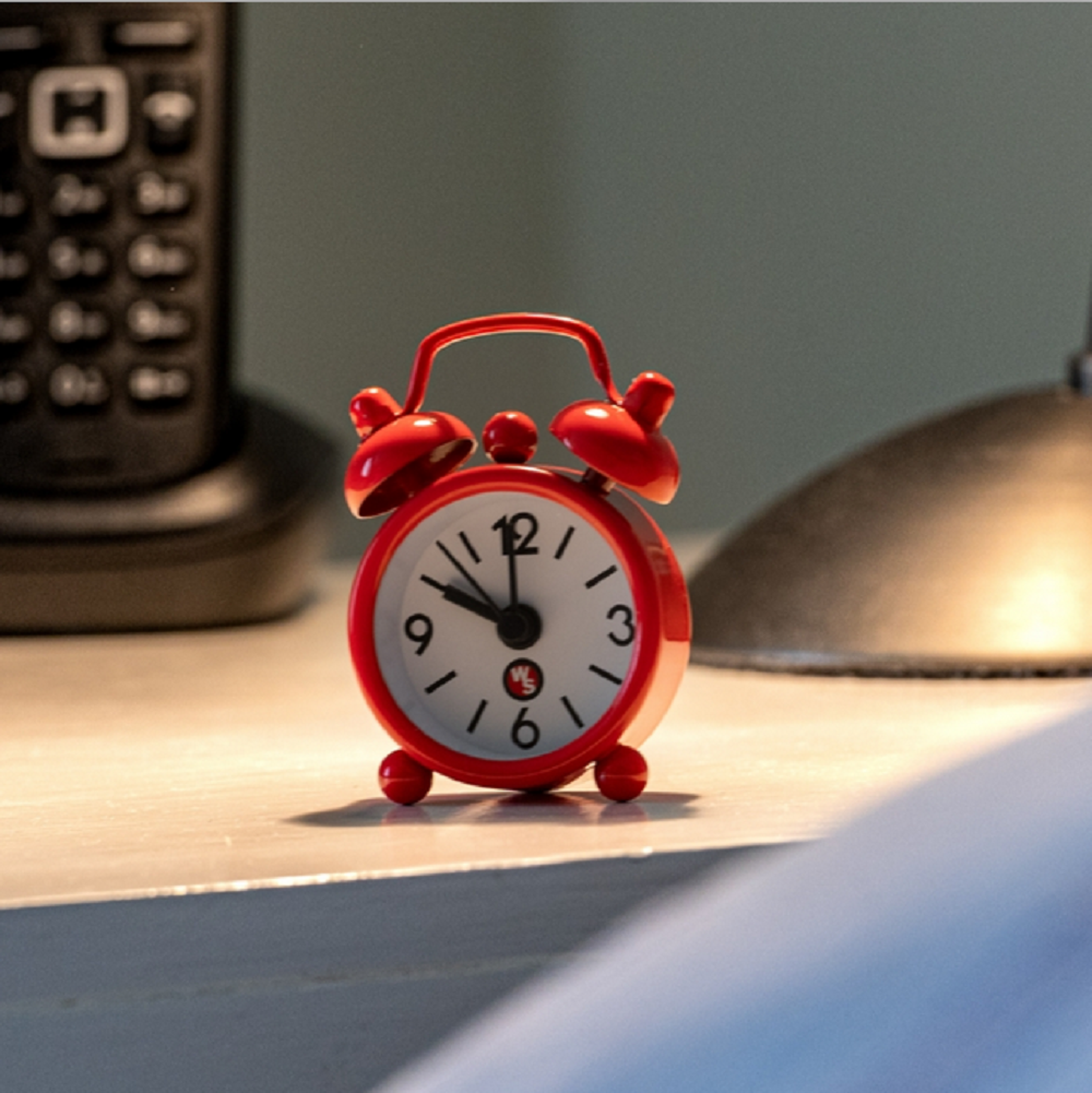 Worlds Smallest Alarm Clock 6cm