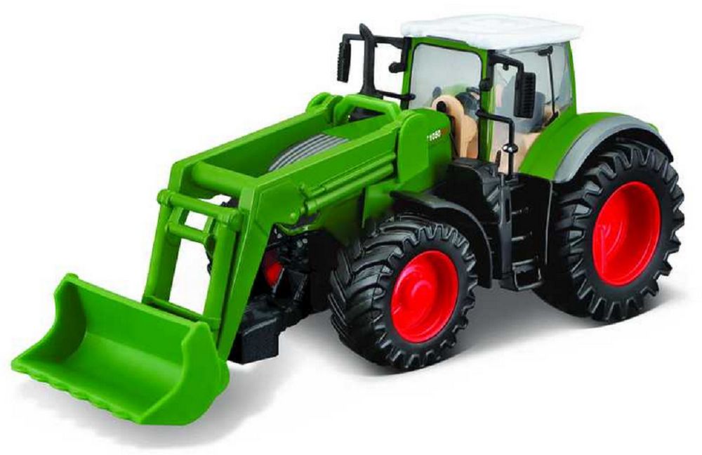 Burago Fendt 1050 Vario Front Loader Tractor 10cm