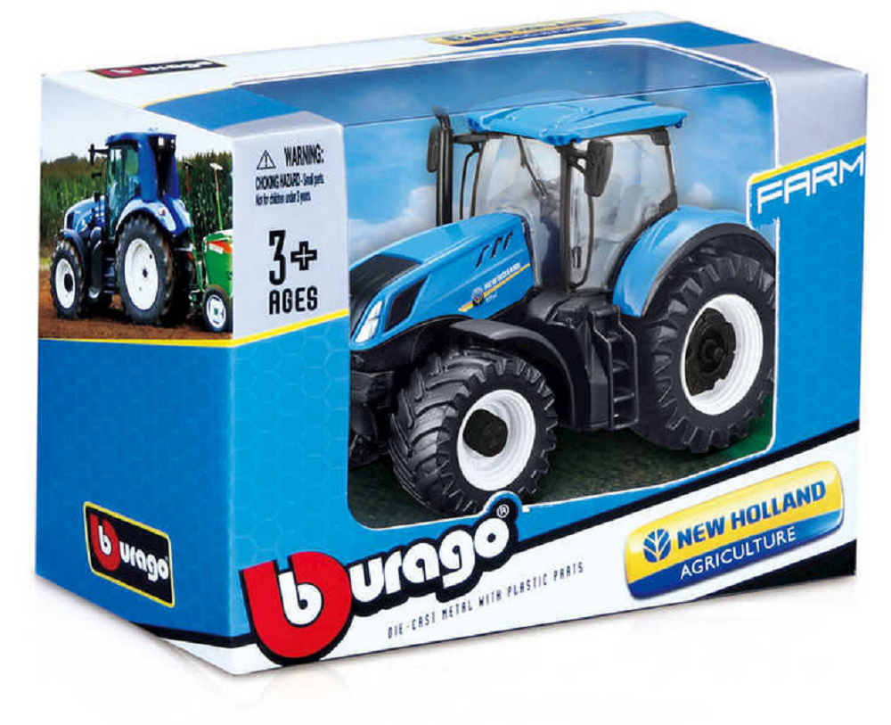 Burago New Holland Tractor T7.315hd 10cm