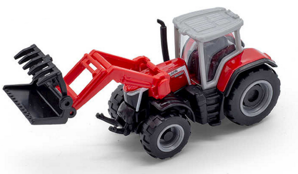 Maisto Massey Ferguson Front Loader Tractor 7cm