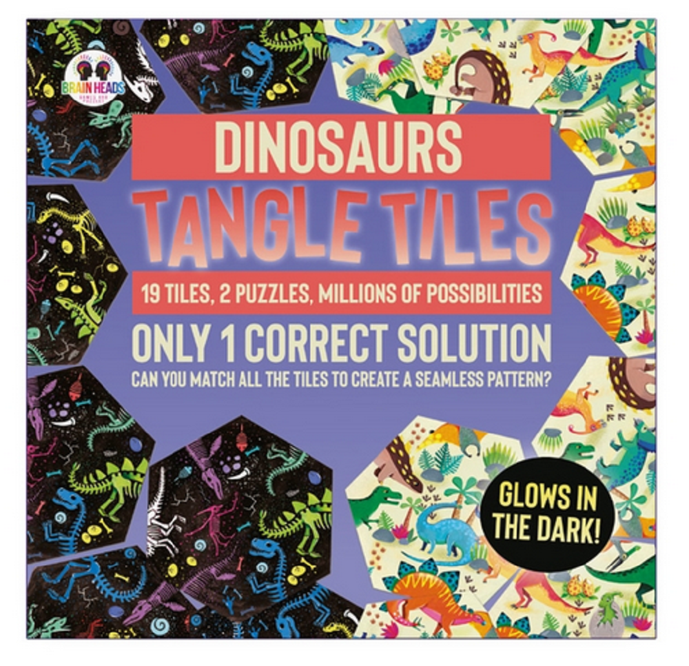 Funtime Gifts Dinosaur Tangle Tiles