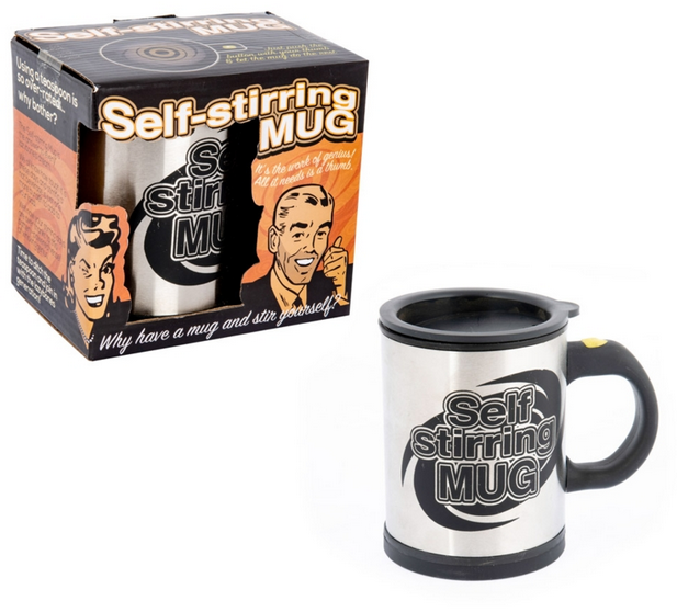 Funtime Gifts Self-Stirring Mug