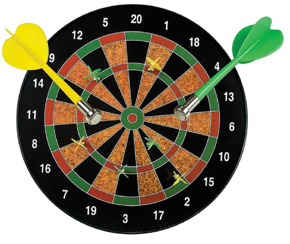 Funtime Gifts Magnetic Dartboard