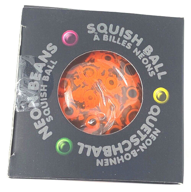 Tobar Neon Beans Squish Ball