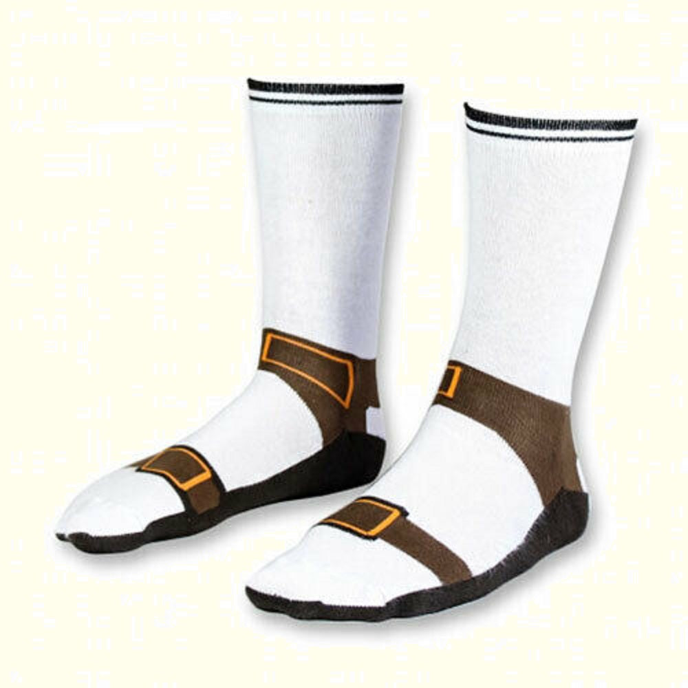 Silly Socks Sandals Size 5-11
