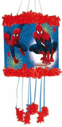 Pull String Blue Spider-Man Pinata